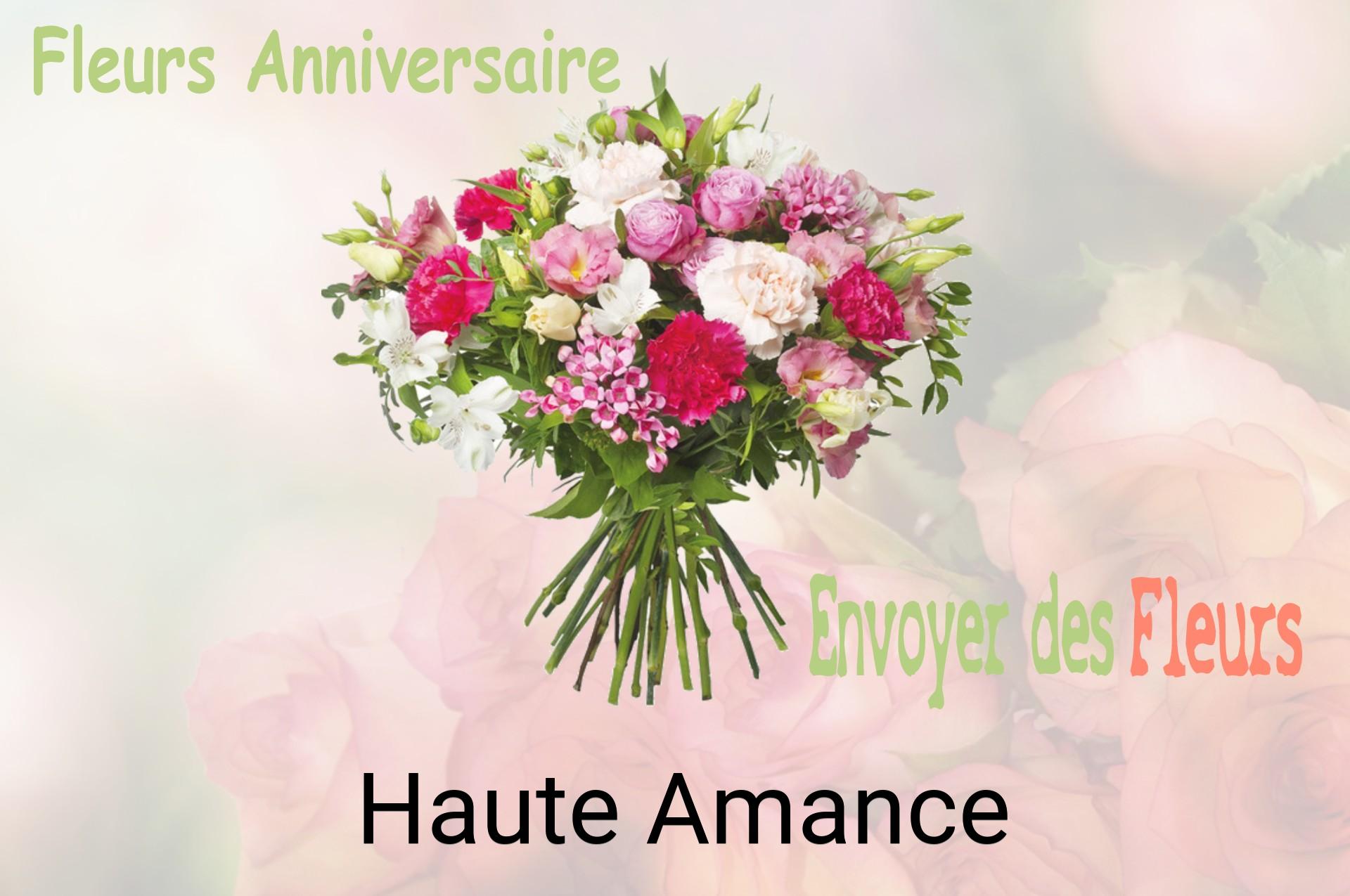 Bouquet de fleurs d’anniversaire livré à Haute-Amance